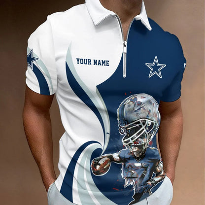 SPECIAL EDITION - NEW CUSTOMIZED NFL21 DCB DALLAS COWBOYS T-SHIRT, POLO SHIRT, ZIP POLO SHIRT, SWEATSHIRT, HOODIE & ZIP HOODIE