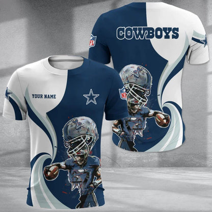 SPECIAL EDITION - NEW CUSTOMIZED NFL21 DCB DALLAS COWBOYS T-SHIRT, POLO SHIRT, ZIP POLO SHIRT, SWEATSHIRT, HOODIE & ZIP HOODIE