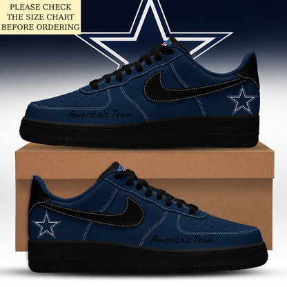 HOT DEAL - NEW CUSTOMIZED NFL21 DCB DALLAS COWBOYS AF1 SHOES