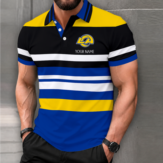 VIRAL EDITION - NEW CUSTOMIZED NFL22 LAR LOS ANGELES RAMS T-SHIRT, POLO SHIRT, ZIP POLO SHIRT, SWEATSHIRT, HOODIE & ZIP HOODIE