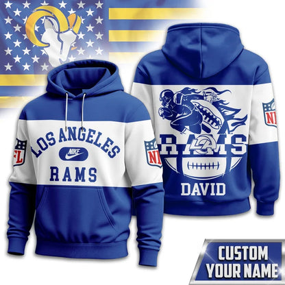 VIRAL EDITION - NEW CUSTOMIZED NFL22 LAR LOS ANGELES RAMS T-SHIRT, POLO SHIRT, ZIP POLO SHIRT, SWEATSHIRT, HOODIE & ZIP HOODIE