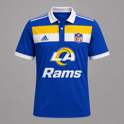 SPECIAL EDITION - NEW CUSTOMIZED NFL22 LAR LOS ANGELES RAMS T-SHIRT, POLO SHIRT, ZIP POLO SHIRT, SWEATSHIRT, HOODIE & ZIP HOODIE