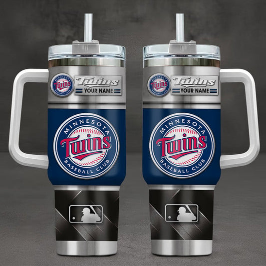 LIMITED EDITION - NEW CUSTOMIZED MLB22 MTS MINNESOTA TWINS TUMBLER CUP
