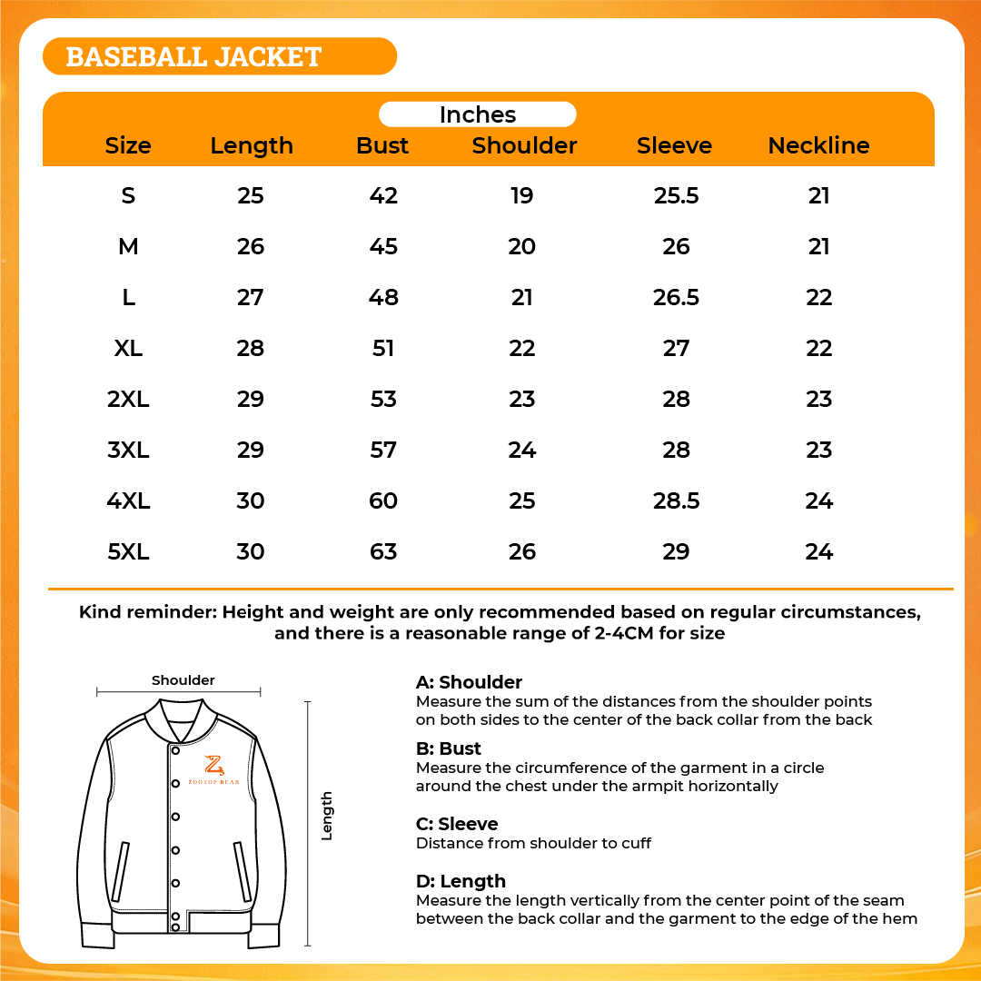 LIMITED EDITION UNISEX BASEBALL JACKET – URBAN STREET STYLE 09
