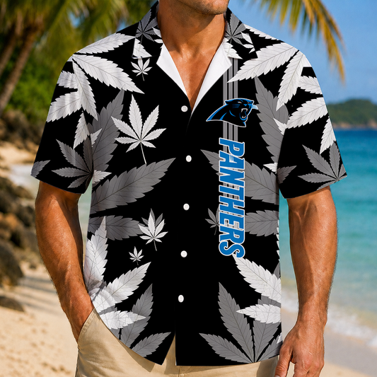 FINAL SALE - NEW CUSTOMIZED NFL23 CLP CAROLINA PANTHERS UNISEX HAWAIIAN SHIRT