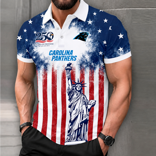 LIMITED EDITION - NEW CUSTOMIZED NFL23 CLP CAROLINA PANTHERS POLO SHIRT, ZIP POLO SHIRT & T-SHIRTS