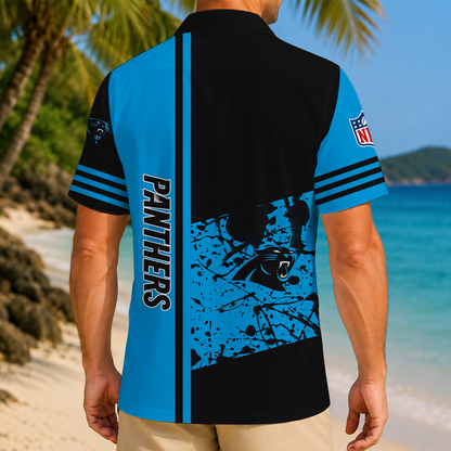 FINAL SALE - NEW CUSTOMIZED NFL23 CLP CAROLINA PANTHERS UNISEX HAWAIIAN SHIRT