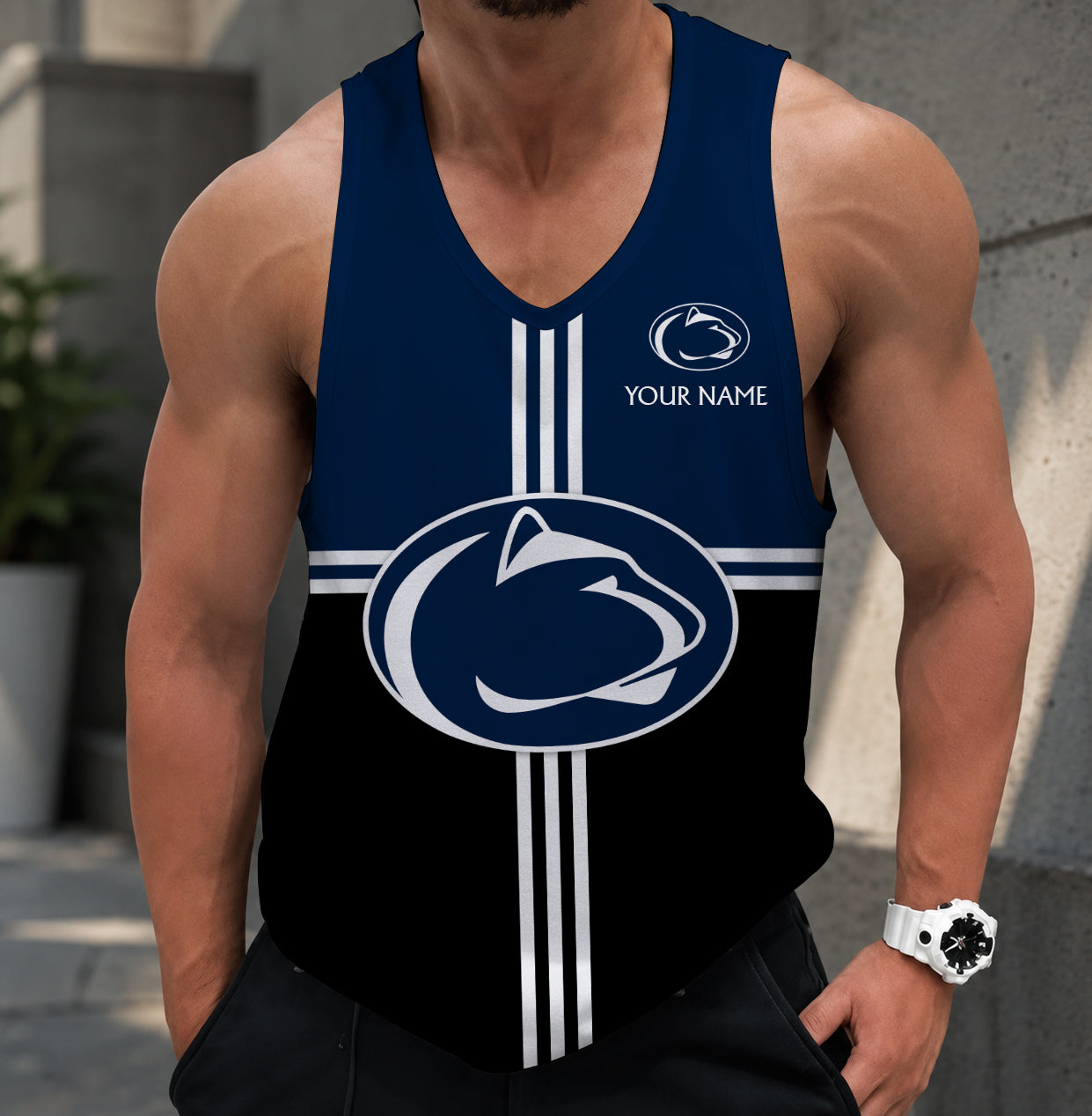 VIRAL EDITION - NEW CUSTOMIZED NCAA FBS23 PNL PENN STATE NITTANY LIONS UNISEX TANK TOP