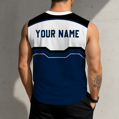 SPECIAL EDITION - NEW CUSTOMIZED NCAA FBS23 PNL PENN STATE NITTANY LIONS MEN'S GYM SHIRT