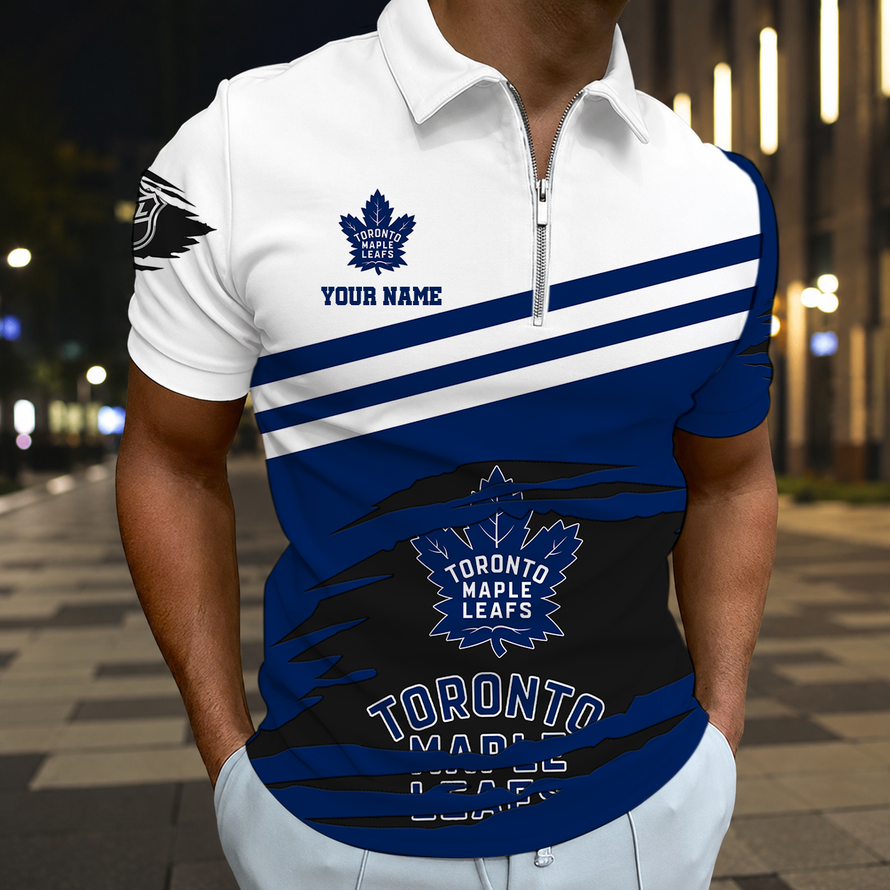 VIRAL EDITION - NEW CUSTOMIZED NHL23 TML TORONTO MAPLE LEAFS T-SHIRT, POLO SHIRT, ZIP POLO SHIRT, SWEATSHIRT, HOODIE & ZIP HOODIE
