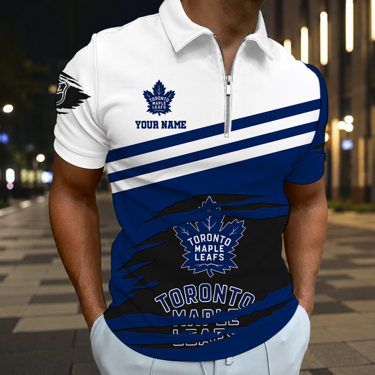 VIRAL EDITION - NEW CUSTOMIZED NHL23 TML TORONTO MAPLE LEAFS T-SHIRT, POLO SHIRT, ZIP POLO SHIRT, SWEATSHIRT, HOODIE & ZIP HOODIE