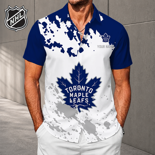 LIMITED EDITION - NEW CUSTOMIZED NHL23 TML TORONTO MAPLE LEAFS UNISEX HAWAIIAN SHIRT