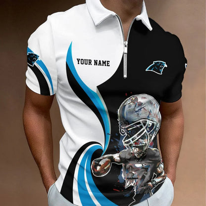 SPECIAL EDITION - NEW CUSTOMIZED NFL23 CLP CAROLINA PANTHERS T-SHIRT, POLO SHIRT, ZIP POLO SHIRT, SWEATSHIRT, HOODIE & ZIP HOODIE