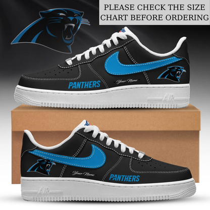 FLASH SALE - NEW CUSTOMIZED NFL23 CLP CAROLINA PANTHERS AF1 SHOES