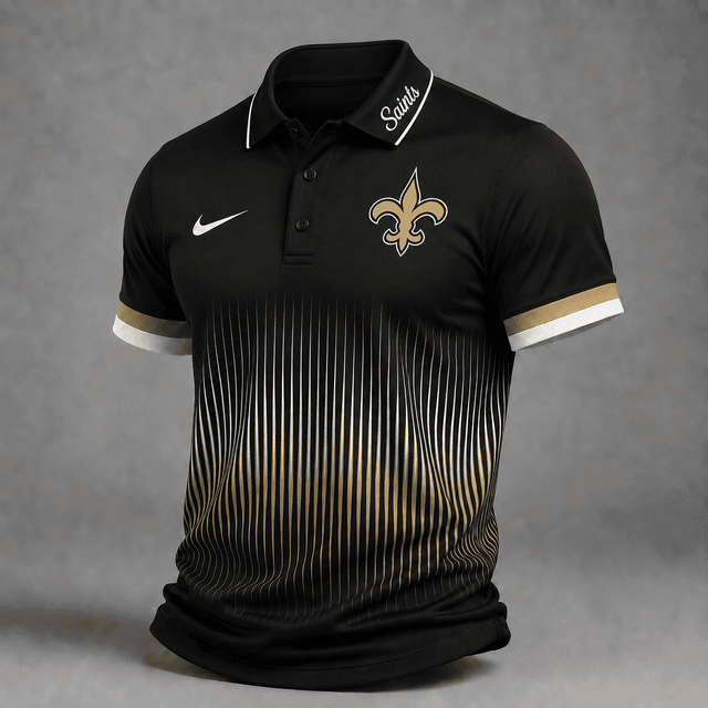 ELITE EDITION - NEW CUSTOMIZED NFL24 NOS NEW ORLEANS SAINTS T-SHIRT, POLO SHIRT, ZIP POLO SHIRT, SWEATSHIRT, HOODIE & ZIP HOODIE