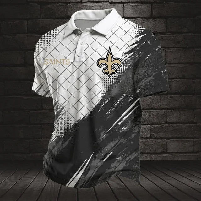 SPECIAL EDITION - NEW CUSTOMIZED NFL24 NOS NEW ORLEANS SAINTS POLO SHIRT, ZIP POLO SHIRT, T-SHIRT, HOODIE, ZIP HOODIE & SWEATSHIRT