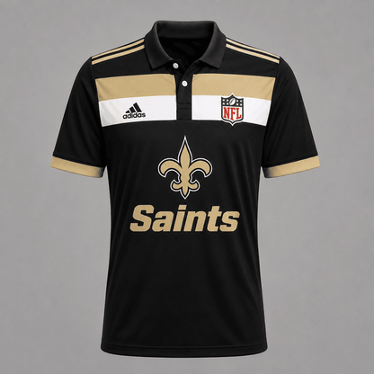 SPECIAL EDITION - NEW CUSTOMIZED NFL24 NOS NEW ORLEANS SAINTS T-SHIRT, POLO SHIRT, ZIP POLO SHIRT, SWEATSHIRT, HOODIE & ZIP HOODIE