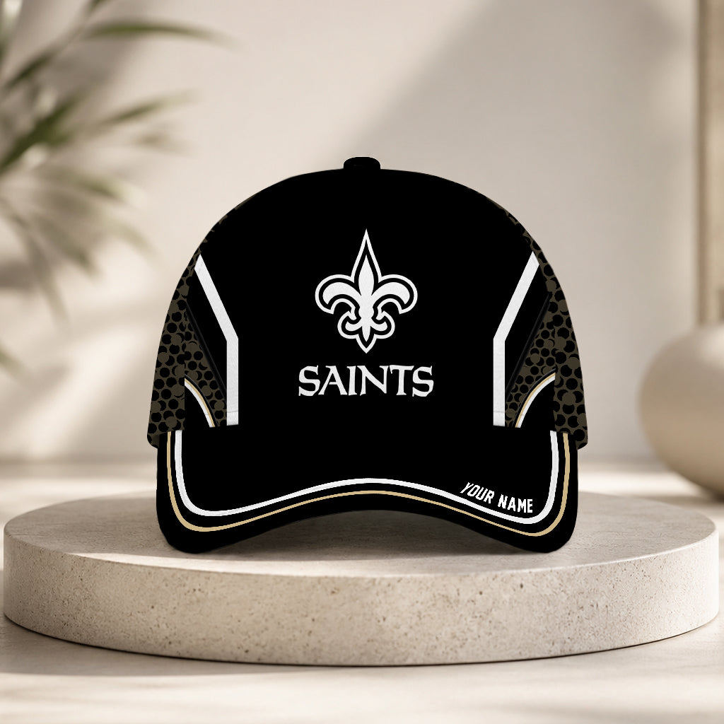 SPECIAL EDITION - NEW CUSTOMIZED NFL24 NOS NEW ORLEANS SAINTS CLASSIC CAP