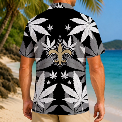 FINAL SALE - NEW CUSTOMIZED NFL24 NOS NEW ORLEANS SAINTS UNISEX HAWAIIAN SHIRT