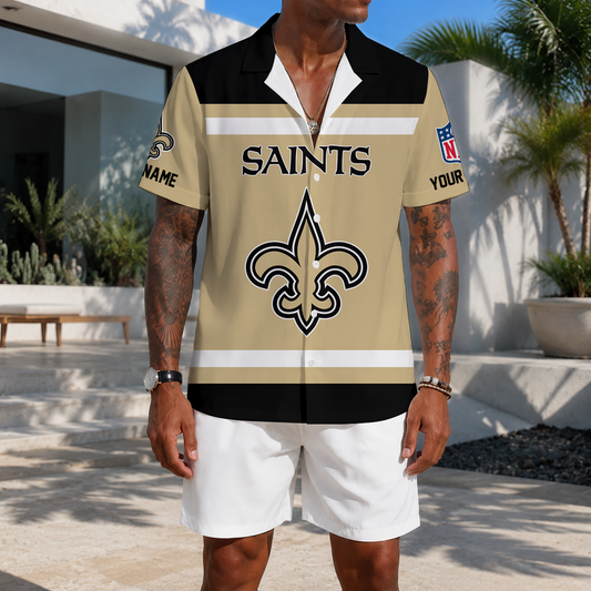 FLASH SALE - NEW CUSTOMIZED NFL24 NOS NEW ORLEANS SAINTS UNISEX HAWAIIAN SHIRT