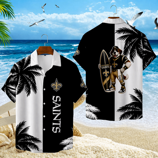 LIMITED EDITION - NEW CUSTOMIZED NFL24 NOS NEW ORLEANS SAINTS UNISEX HAWAIIAN SHIRT