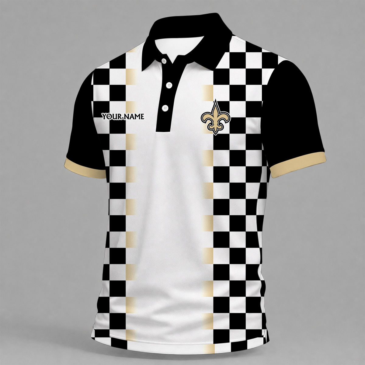 LIMITED EDITION - NEW CUSTOMIZED NFL24 NOS NEW ORLEANS SAINTS POLO SHIRT, ZIP POLO SHIRT, T-SHIRT, HOODIE, ZIP HOODIE & SWEATSHIRT