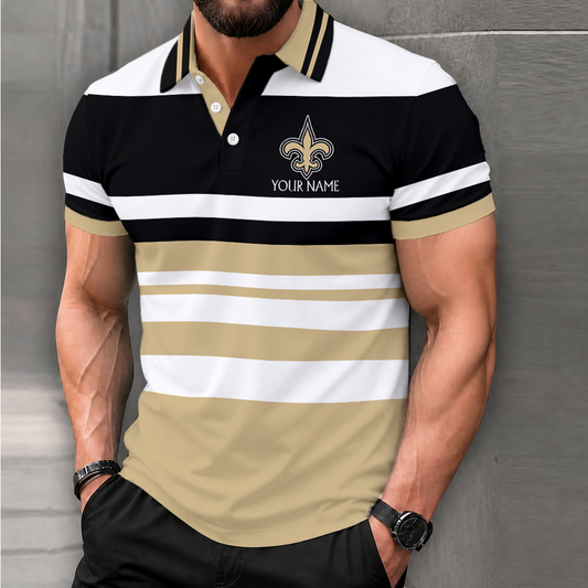 VIRAL EDITION - NEW CUSTOMIZED NFL24 NOS NEW ORLEANS SAINTS T-SHIRT, POLO SHIRT, ZIP POLO SHIRT, SWEATSHIRT, HOODIE & ZIP HOODIE