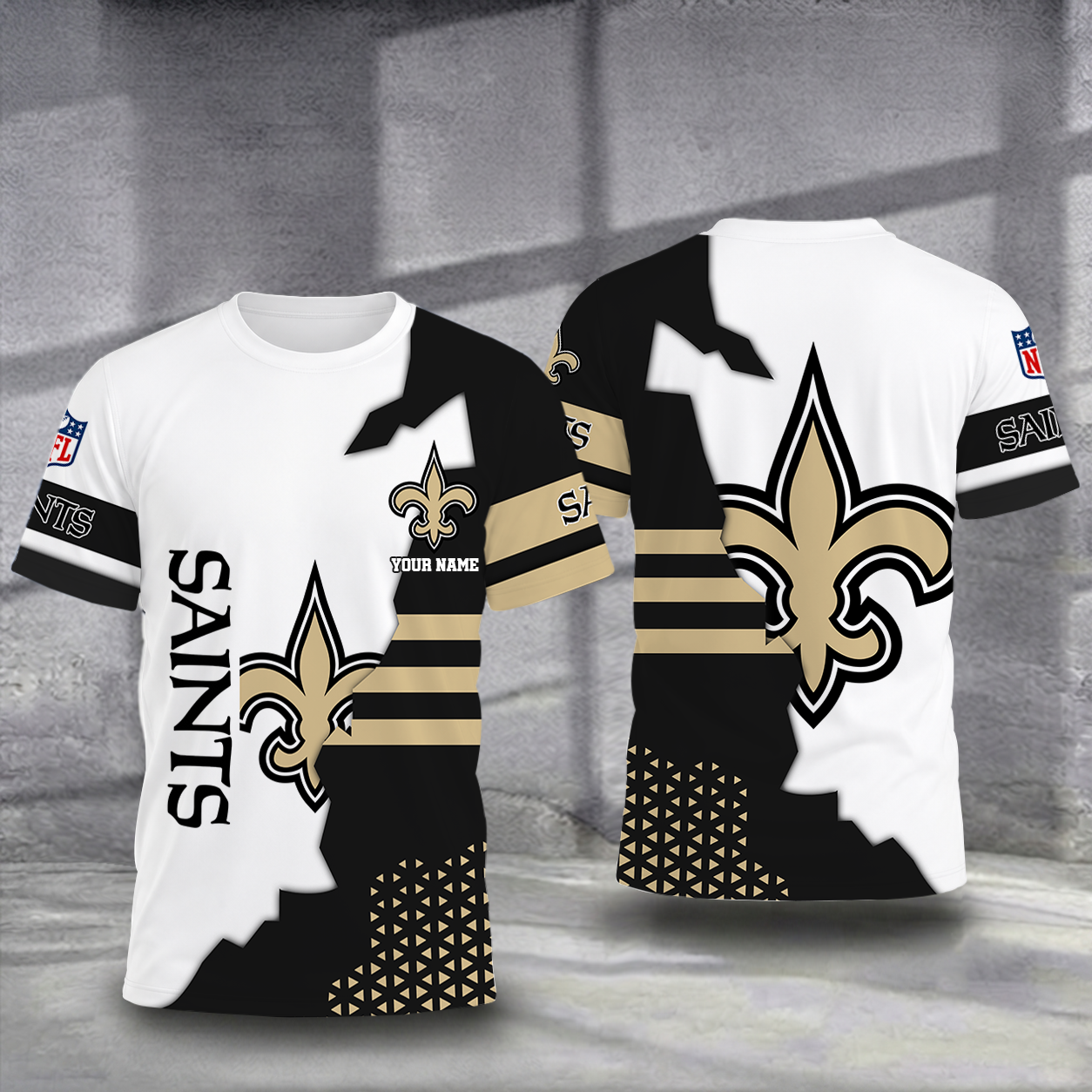 VIRAL EDITION - NEW CUSTOMIZED NFL24 NOS NEW ORLEANS SAINTS T-SHIRT, POLO SHIRT, ZIP POLO SHIRT, SWEATSHIRT, HOODIE & ZIP HOODIE