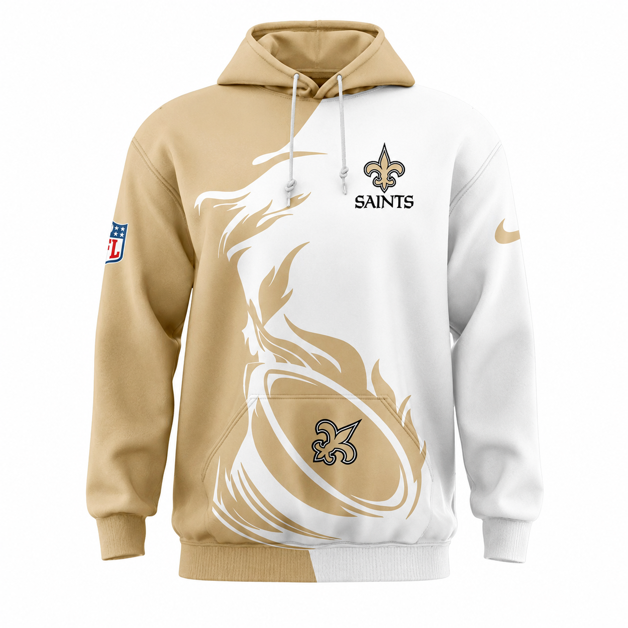 ELETE EDITION - NEW CUSTOMIZED NFL24 NOS NEW ORLEANS SAINTS T-SHIRT, POLO SHIRT, ZIP POLO SHIRT, SWEATSHIRT, HOODIE & ZIP HOODIE