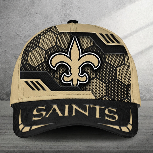 FINAL SALE - NEW CUSTOMIZED NFL24 NOS NEW ORLEANS SAINTS CLASSIC CAP