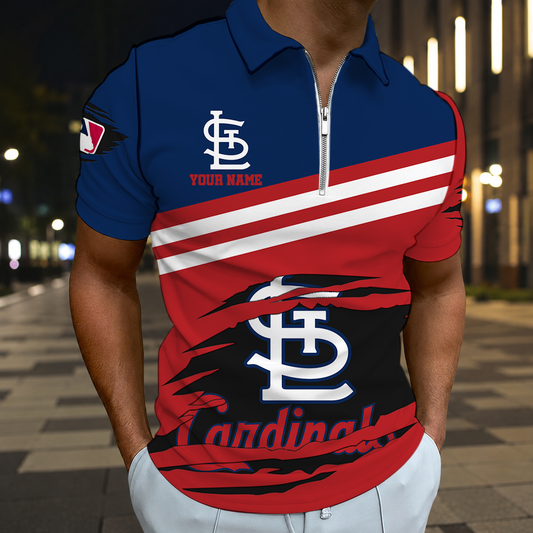 HOT DEAL - NEW CUSTOMIZED MLB24 SLC ST. LOUIS CARDINALS T-SHIRT, POLO SHIRT, ZIP POLO SHIRT, SWEATSHIRT, HOODIE & ZIP HOODIE