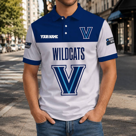 MEGA SALE - NEW CUSTOMIZED NCAA MAM24 VIW VILLANOVA WILDCATS T-SHIRT, POLO SHIRT, ZIP POLO SHIRT, SWEATSHIRT, HOODIE & ZIP HOODIE