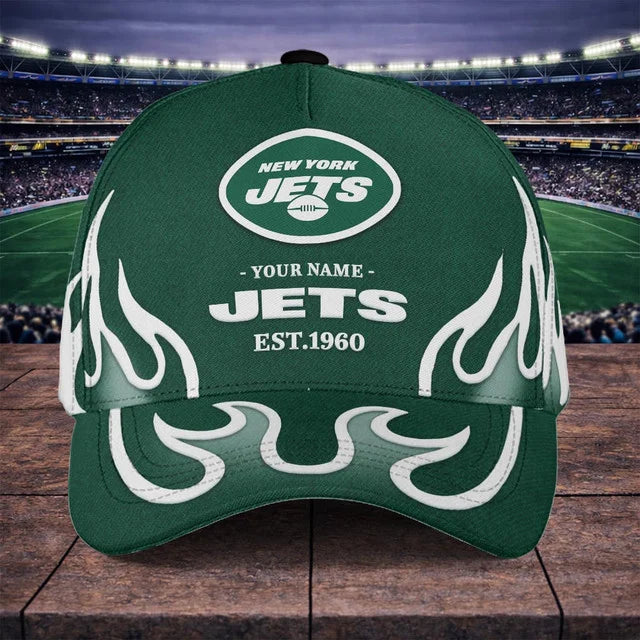 VIRAL EDITION - NEW CUSTOMIZED NFL25 NYJ NEW YORK JETS CLASSIC CAP