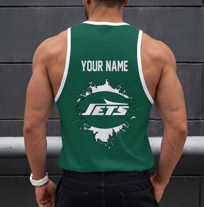 LIMITED EDITION - NEW CUSTOMIZED NFL25 NYJ NEW YORK JETS UNISEX TANK TOP