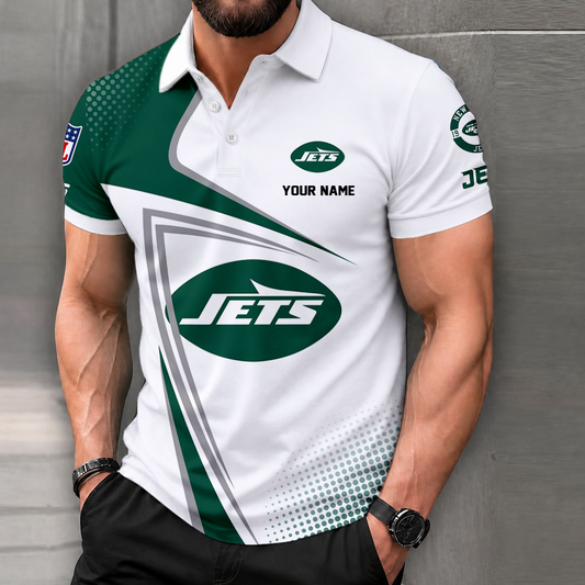 FINAL SALE - NEW CUSTOMIZED NFL25 NYJ NEW YORK JETS T-SHIRT, POLO SHIRT, ZIP POLO SHIRT, SWEATSHIRT, HOODIE & ZIP HOODIE