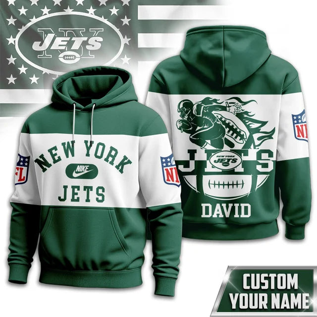 VIRAL EDITION - NEW CUSTOMIZED NFL25 NYJ NEW YORK JETS T-SHIRT, POLO SHIRT, ZIP POLO SHIRT, SWEATSHIRT, HOODIE & ZIP HOODIE