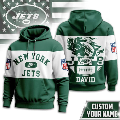 VIRAL EDITION - NEW CUSTOMIZED NFL25 NYJ NEW YORK JETS T-SHIRT, POLO SHIRT, ZIP POLO SHIRT, SWEATSHIRT, HOODIE & ZIP HOODIE