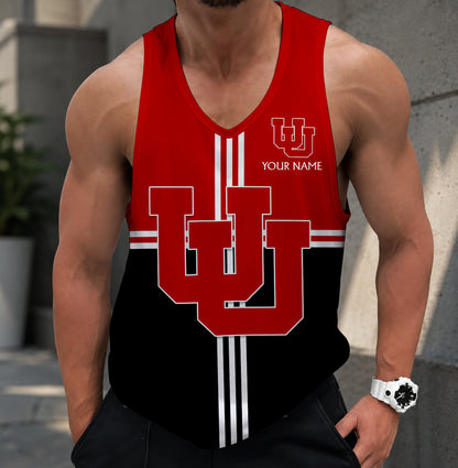 VIRAL EDITION - NEW CUSTOMIZED NCAA FBS25 UTU UTAH UTES UNISEX TANK TOP