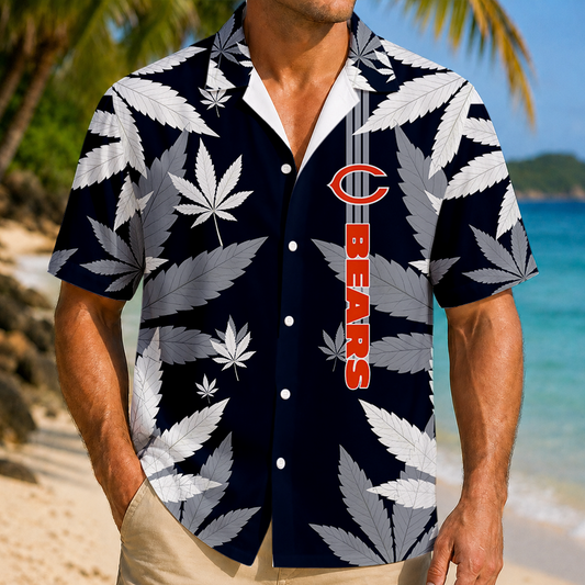 FINAL SALE - NEW CUSTOMIZED NFL26 CCB CHICAGO BEARS UNISEX HAWAIIAN SHIRT