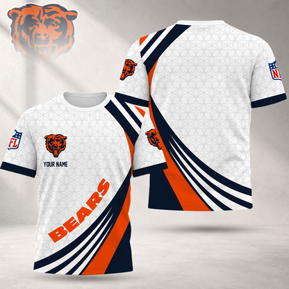 FINAL SALE - NEW CUSTOMIZED NFL26 CCB CHICAGO BEARS T-SHIRT, POLO SHIRT, ZIP POLO SHIRT, SWEATSHIRT, HOODIE & ZIP HOODIE