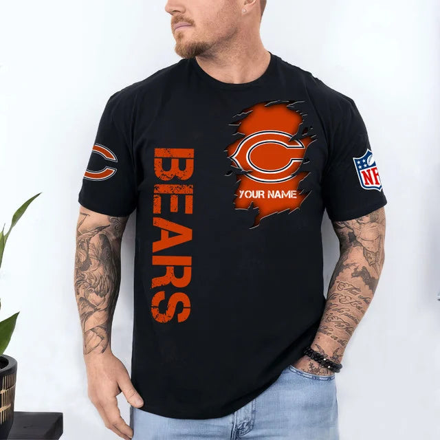 VIRAL EDITION - NEW CUSTOMIZED NFL26 CCB CHICAGO BEARS T-SHIRT, POLO SHIRT, ZIP POLO SHIRT, SWEATSHIRT, HOODIE & ZIP HOODIE