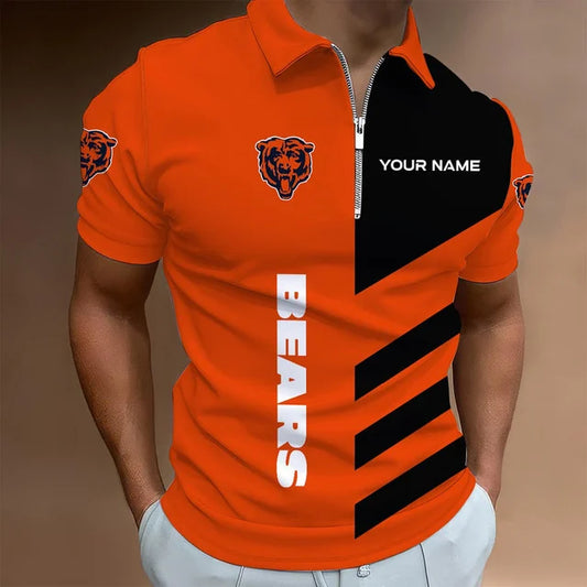 HOT DEAL - NEW CUSTOMIZED NFL26 CCB CHICAGO BEARS T-SHIRT, POLO SHIRT, ZIP POLO SHIRT, SWEATSHIRT, HOODIE & ZIP HOODIE