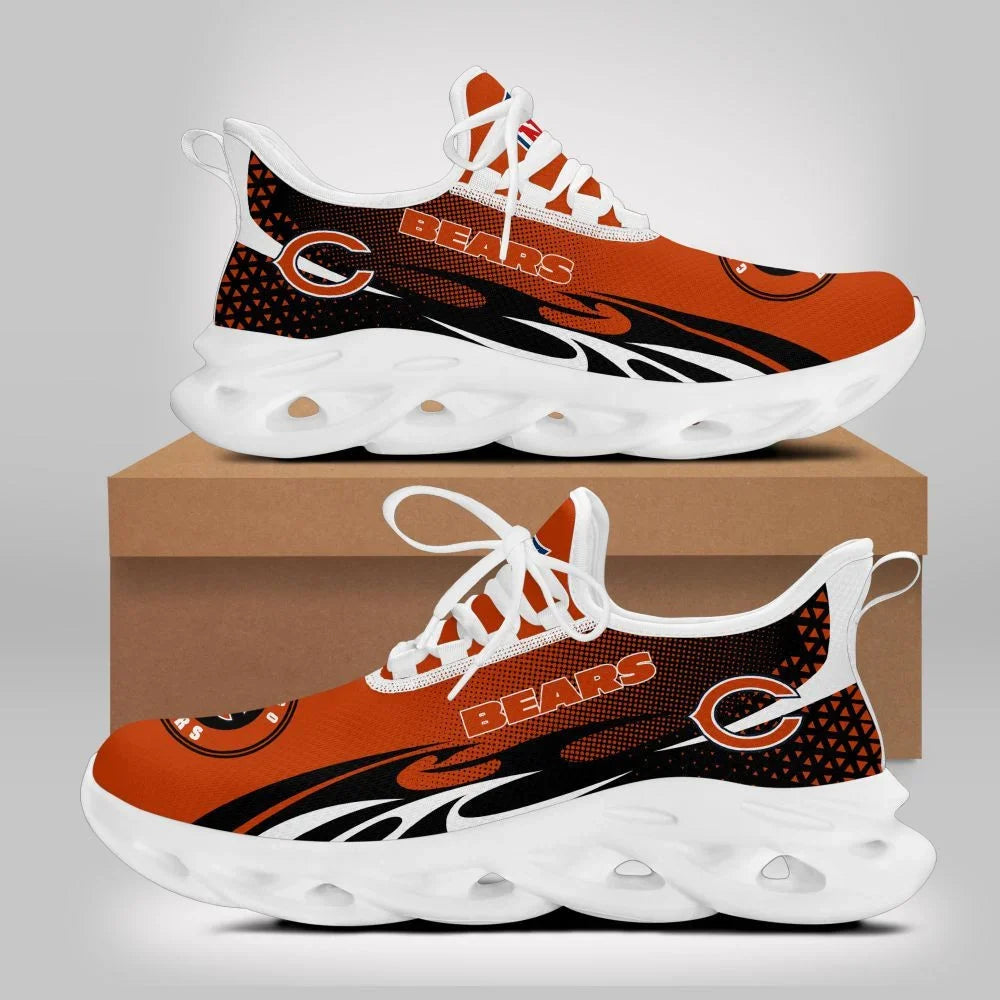 VIRAL EDITION - NEW CUSTOMIZED NFL26 CCB CHICAGO BEARS UNISEX MAX SOUL SHOES