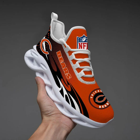 VIRAL EDITION - NEW CUSTOMIZED NFL26 CCB CHICAGO BEARS UNISEX MAX SOUL SHOES
