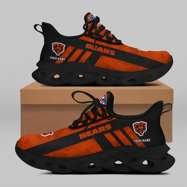 VIRAL EDITION - NEW CUSTOMIZED NFL26 CCB CHICAGO BEARS UNISEX MAX SOUL SHOES