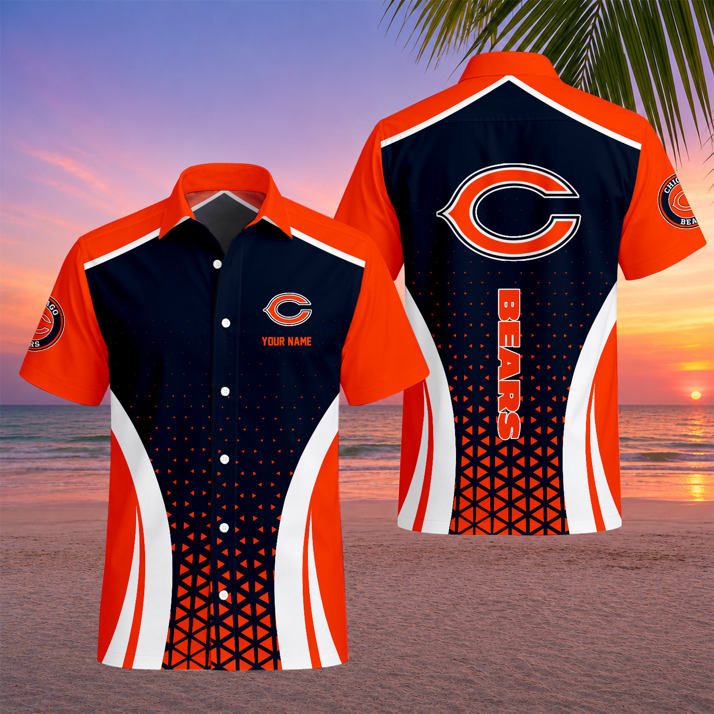 VIRAL EDITION - NEW CUSTOMIZED NFL26 CCB CHICAGO BEARS UNISEX HAWAIIAN SHIRT