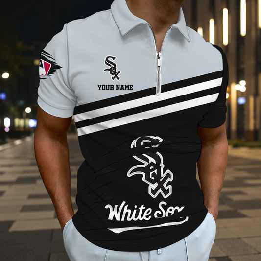 HOT DEAL - NEW CUSTOMIZED MLB26 CWS CHICAGO WHITE SOX T-SHIRT, POLO SHIRT, ZIP POLO SHIRT, SWEATSHIRT, HOODIE & ZIP HOODIE
