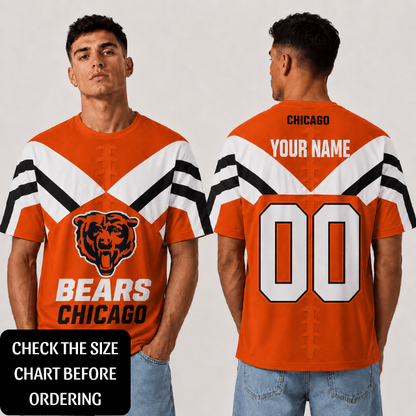 SPECIAL EDITION - NEW CUSTOMIZED NFL26 CCB CHICAGO BEARS T-SHIRT, POLO SHIRT, ZIP POLO SHIRT, HOODIE, ZIP HOODIE & SWEATSHIRT