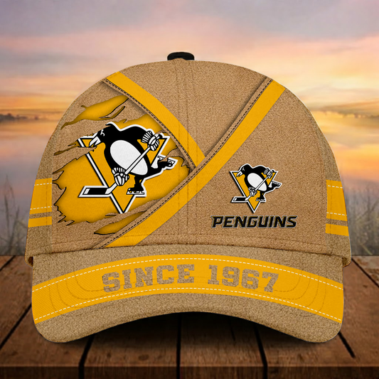 LIMITED EDITION - NEW CUSTOMIZED NHL26 PBP PB PENGUINS CLASSIC CAP