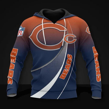 FINAL SALE - NEW CUSTOMIZED NFL26 CCB CHICAGO BEARS POLO SHIRT, ZIP POLO SHIRT, T-SHIRT, HOODIE, ZIP HOODIE & SWEATSHIRT